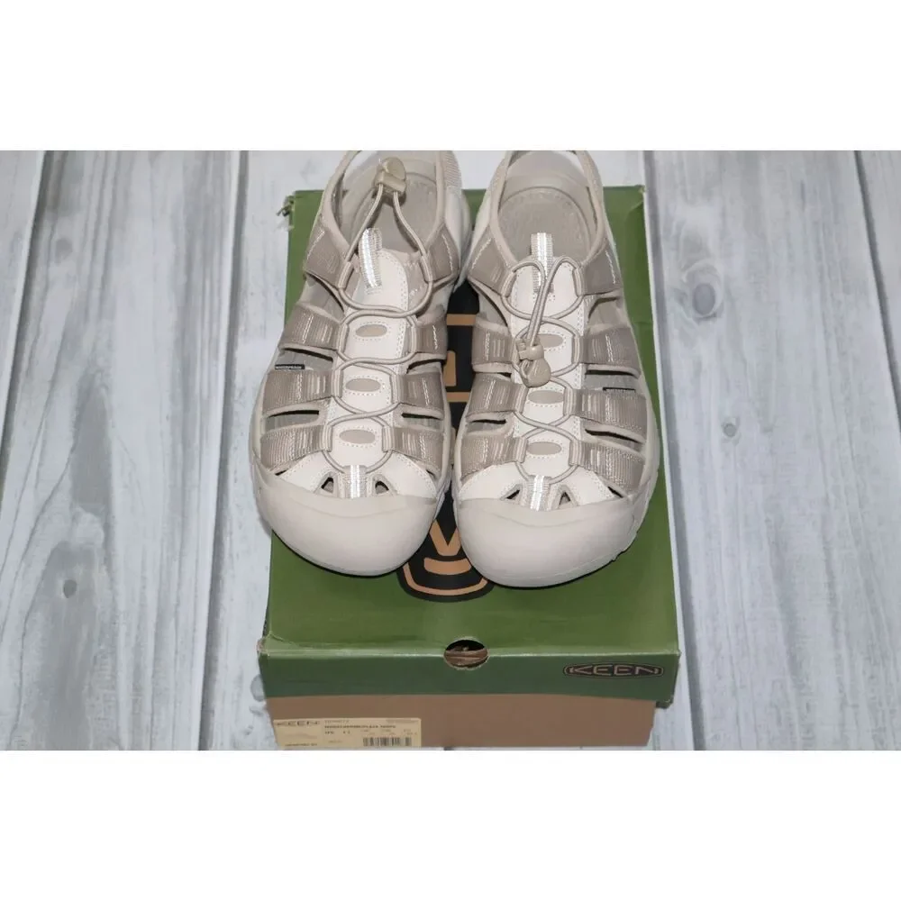 NEW KEEN Newport H2 Closed Toe Water Sandals Monochrome/Plaza Men's Size 11